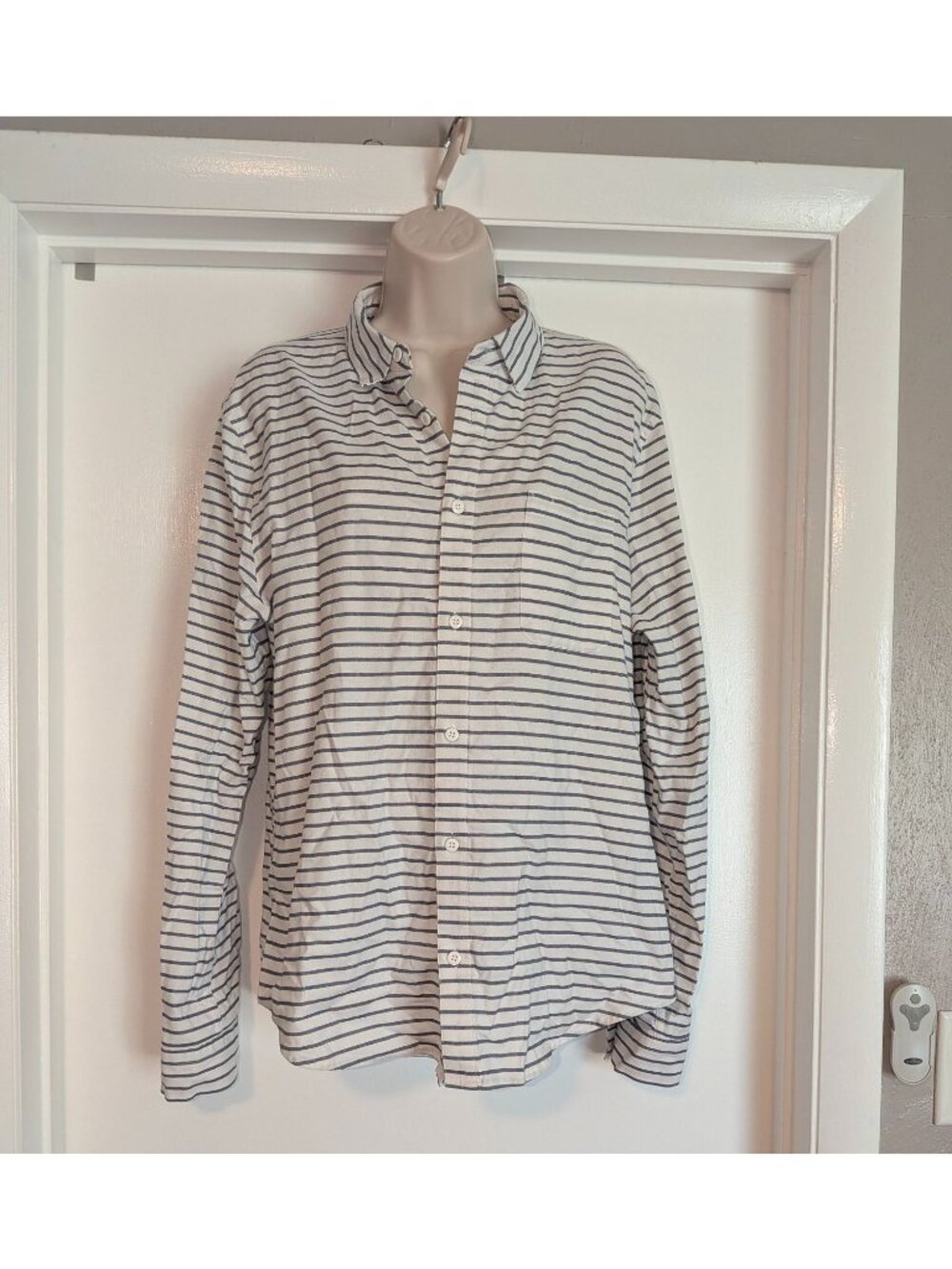 Lululemon Men's Commission Button Down Shirt qwick Oxford Sz XL